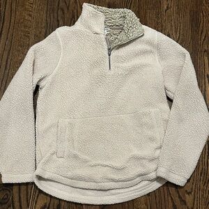 Carbon2Cobalt Women’s Cream Sherpa Pullover